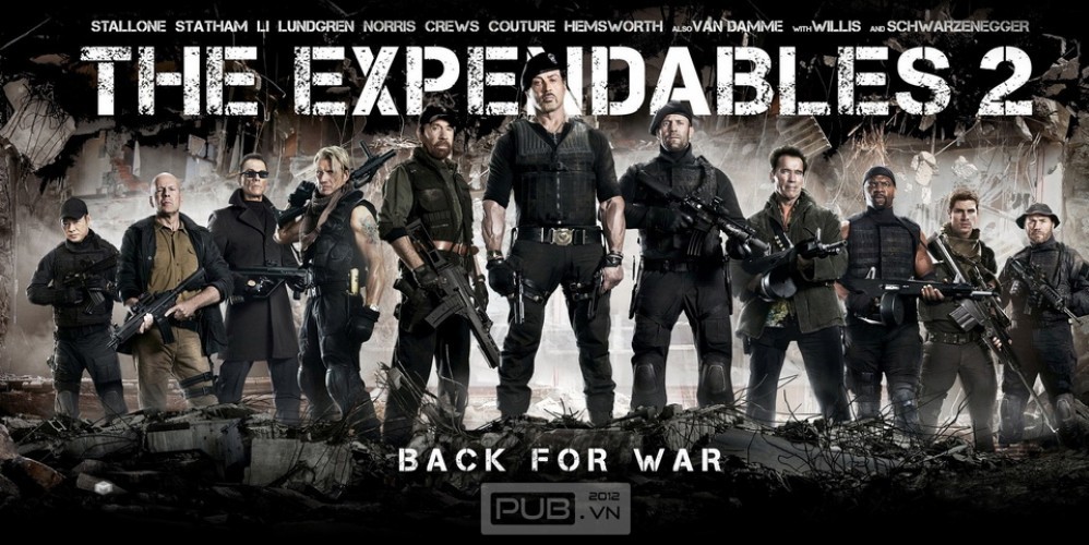 Xem Phim The Expendables 2 (Biệt Đội Đánh Thuê 2) (2012),  N/A