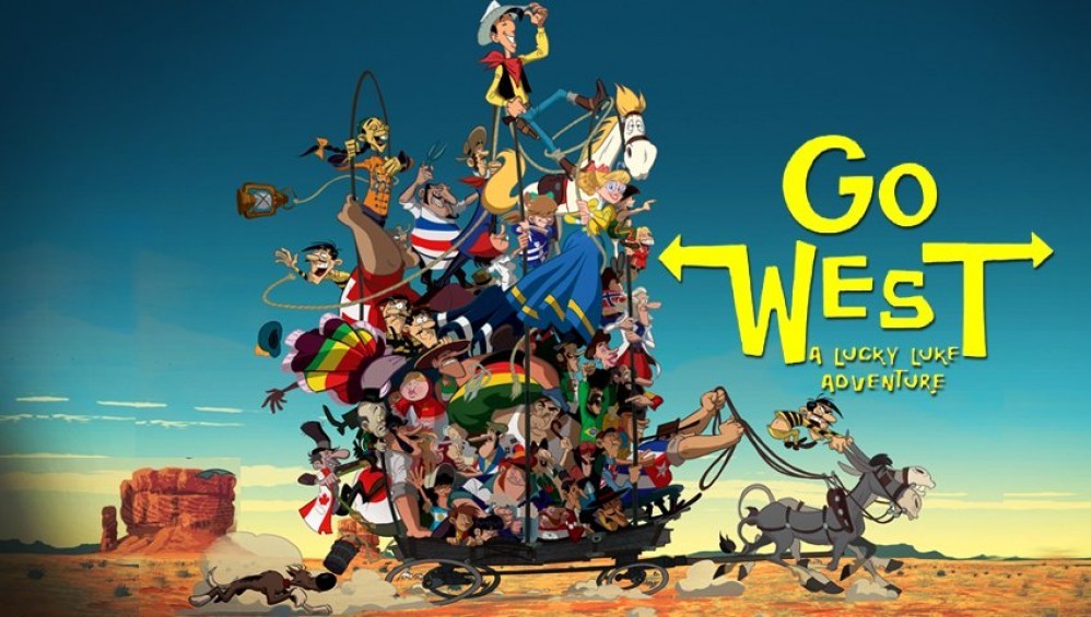 Xem Phim Hành Trình Về Miền Viễn Tây (Go West A Lucky Luke Adventure) (2007),  2007