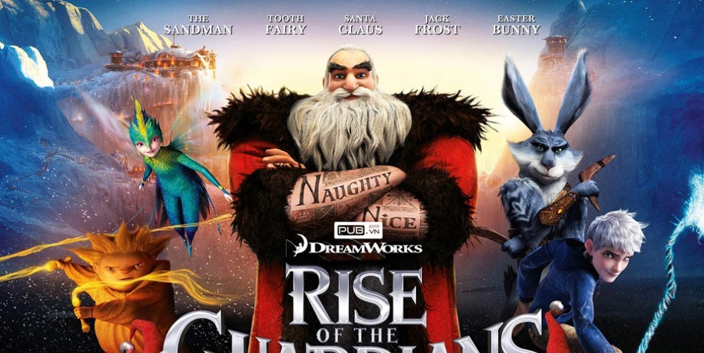 Xem Phim Sự Trỗi Dậy Của Các Vệ Thần, Rise Of The Guardians 2012