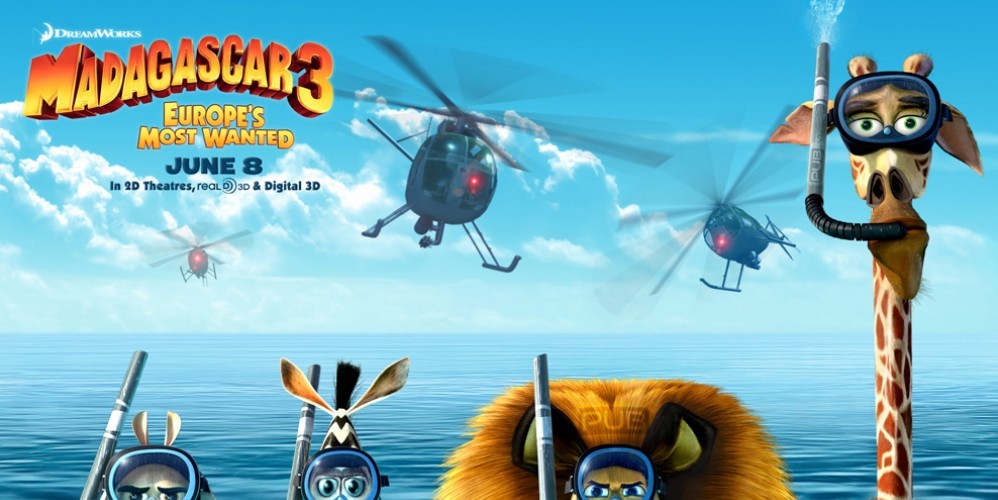 Xem Phim Madagascar 3: Europe's Most Wanted (Thần Tượng Châu Âu) (2012),  2013