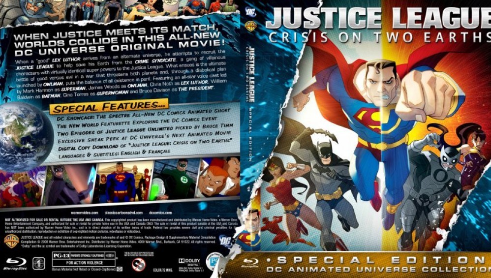 Xem Phim Đội Công Lý: Thảm Họa Giữa Hai Trái Đất (Justice League: Crisis On Two Earths) (2010),  2010