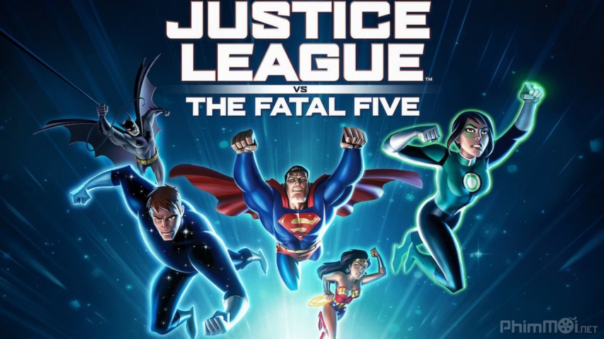 Xem Phim Liên Minh Công Lý Đối Đầu Fatal Five, Justice League vs. the Fatal Five 2019‏