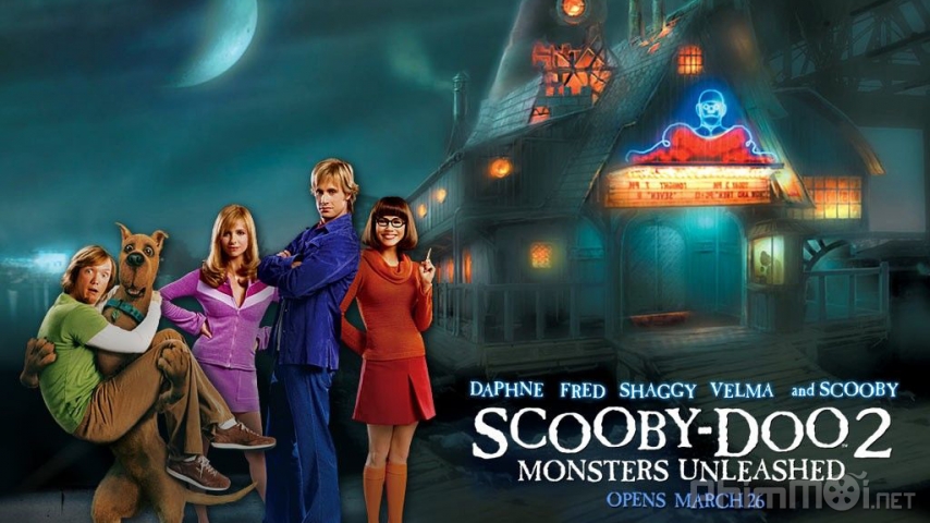 Xem Phim Chú Chó Siêu Quậy 2: Quái Vật Sổng Chuồng, Scooby-Doo 2: Monsters Unleashed 2004‏